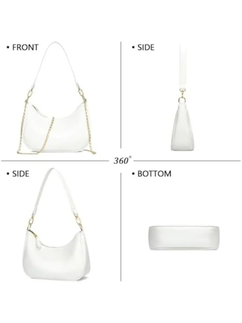 Cute Hobo Shoulder Bag for Women | Stylish Underarm Purse & Handbag